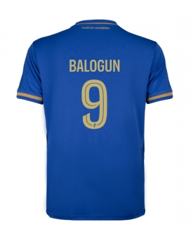 AS Monaco Folarin Balogun #9 Maglia Gara Trasferta Repliche 2025-26 Maniche Corte